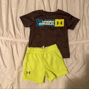 Baby boy 12mo Under Armor outfit